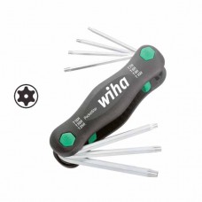 Wiha Torx® Tamper Resistant Fold Out Holder PocketStar - In Small PocketStar - 7pcs - 25128